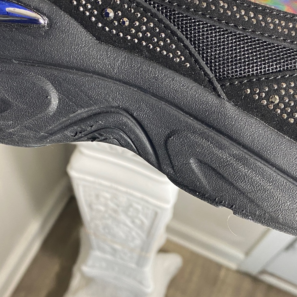 Skechers Black Sneakers with Iridescent and Studded Details - Picture 6 of 9